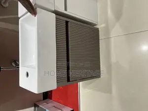  Luxury Cabinet Wash Hand Basin;Perfect for Visitors’ Toilet