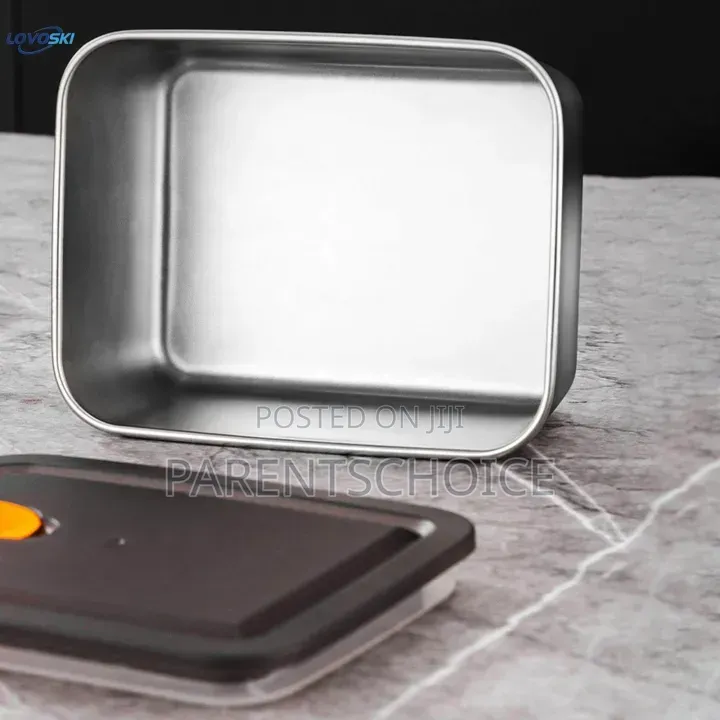 5pcs Set Stainless Steel Food Box Storage Container