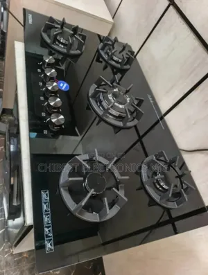 Original Phiima German Technology New Design Inbuilt 5 Burners Gas Hob