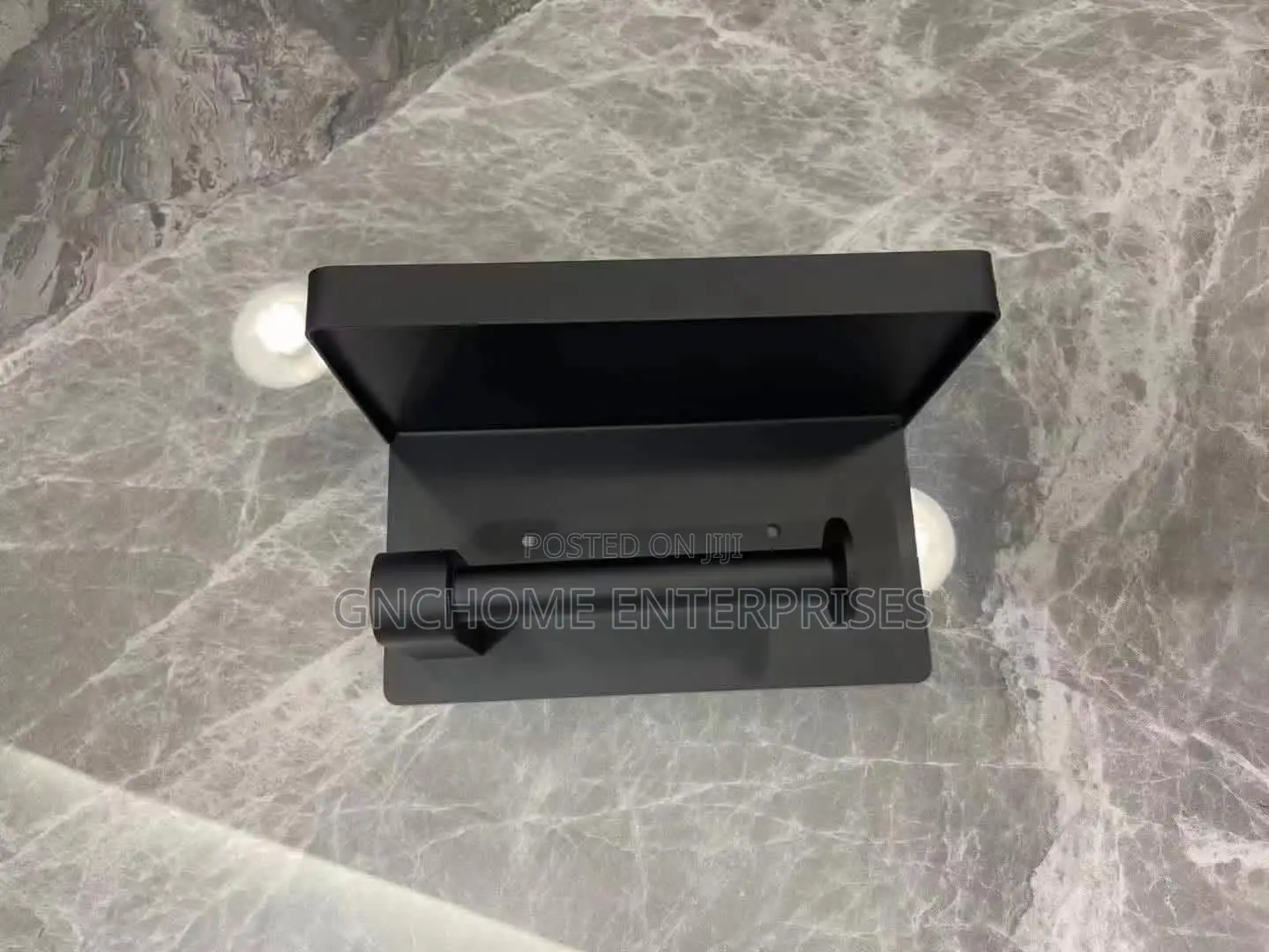 Black Tissue Holder