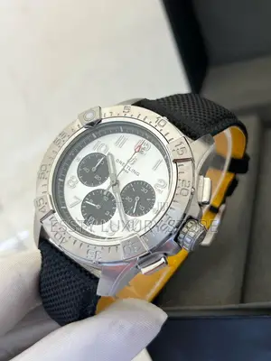 Brelitling Pure Quality Leather Chronograph Wrist Watch