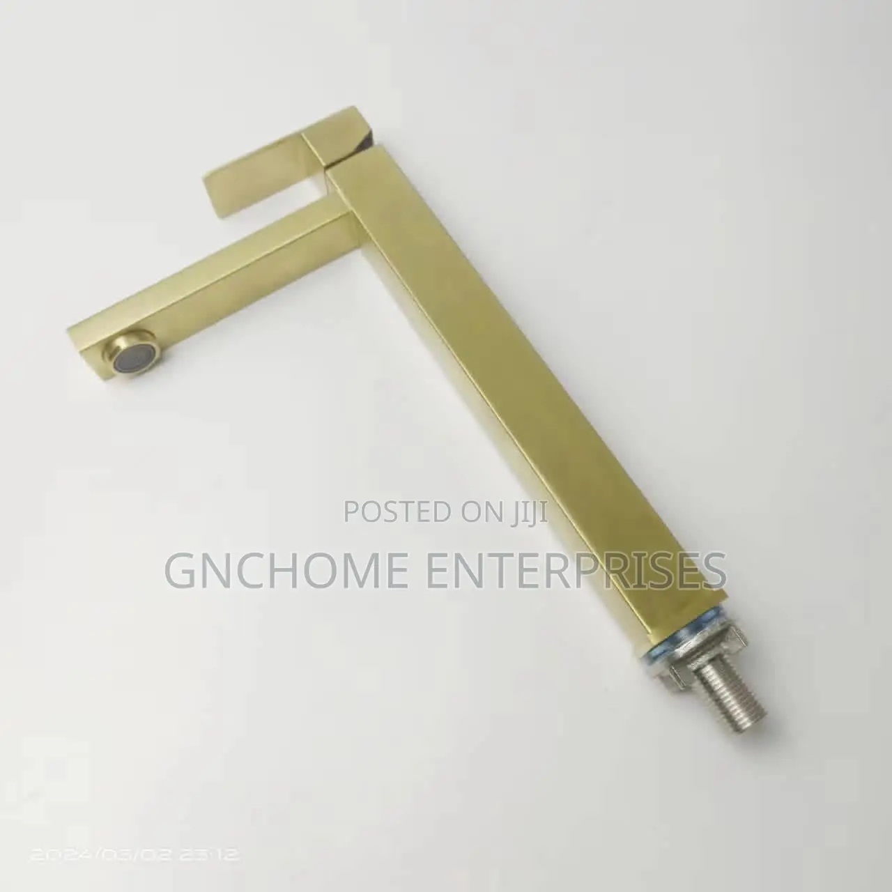 Gold Long Basin Tap Single