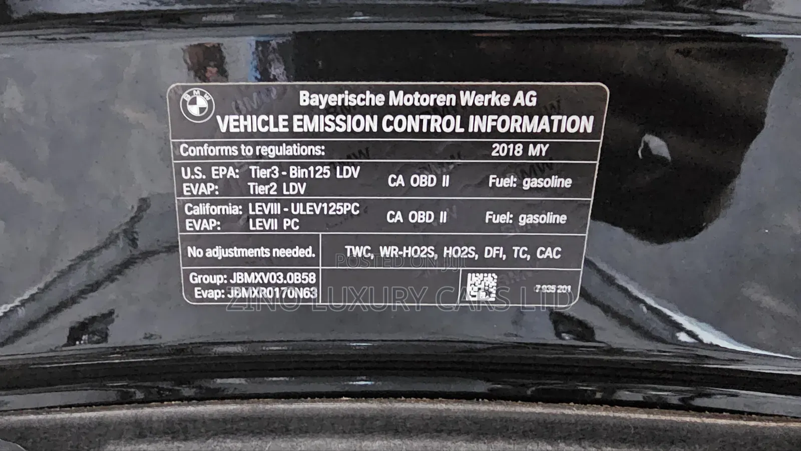 BMW 740 2018 Black