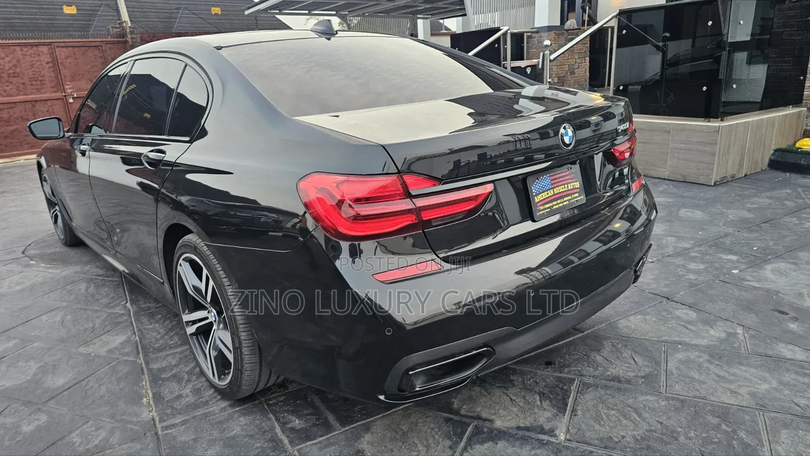 BMW 740 2018 Black