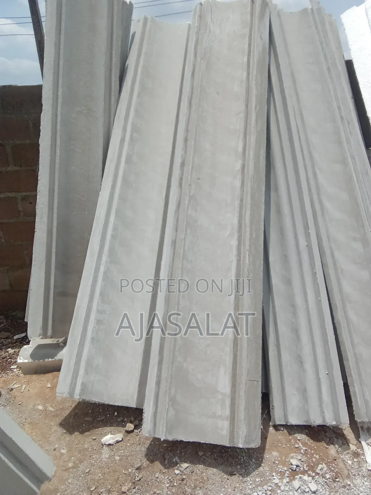430 by 430 Polystyrene Parapet