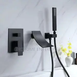 Bath Mixer Tap Black
