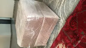 Double Sided Couch With Side Stools