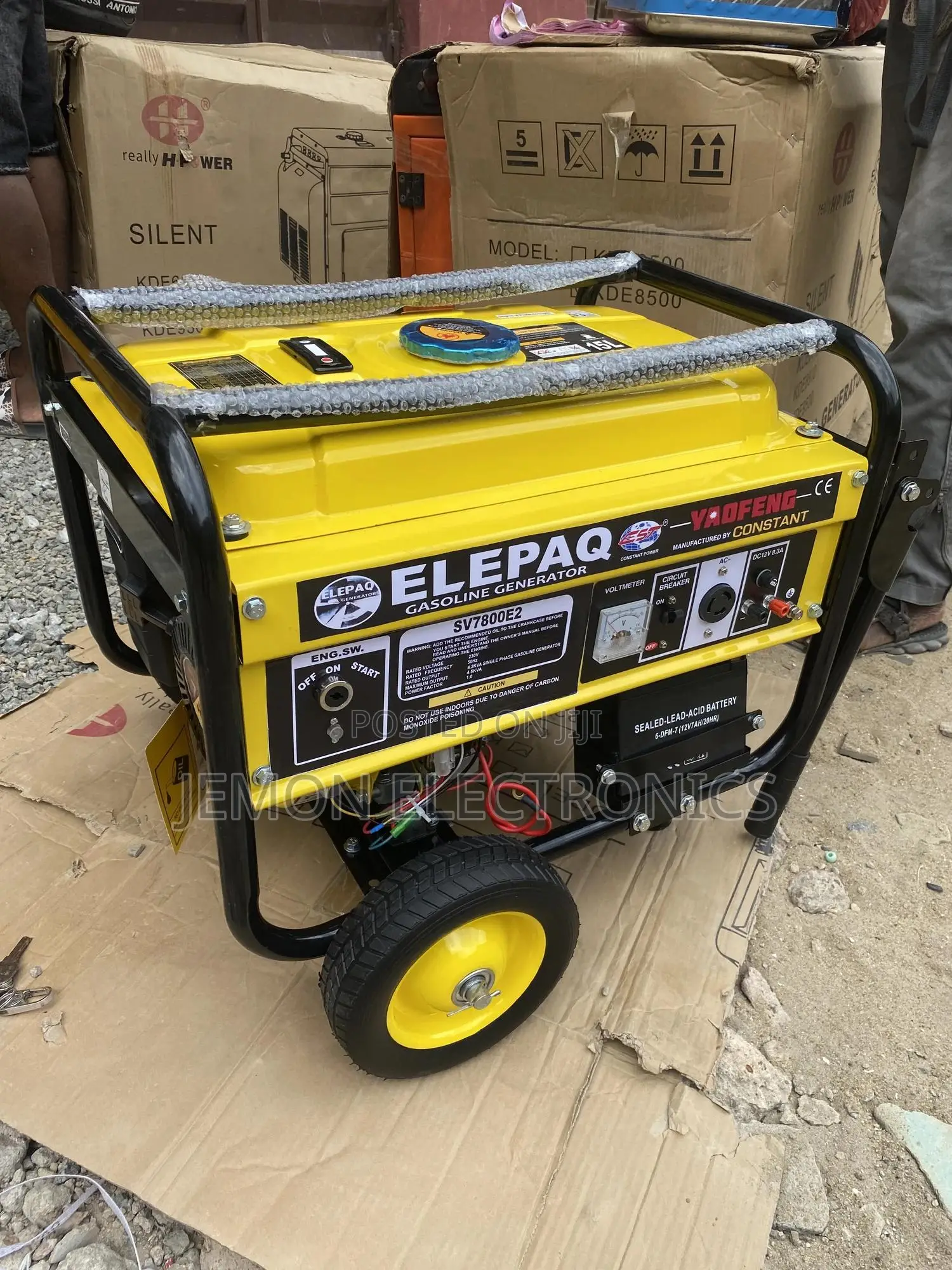 Lhigh Performance Elepaq 4.5kva Generator