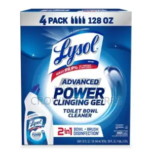 Lysol Advanced Toilet Cleaner 32 Fl Oz- 4 Pack