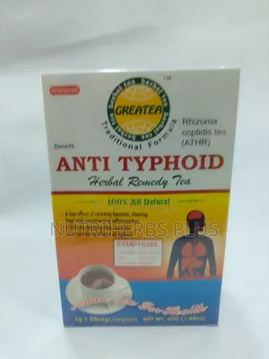 Greatea Anti Typhoid Tea: For Treatment Prevention Of Typhoid