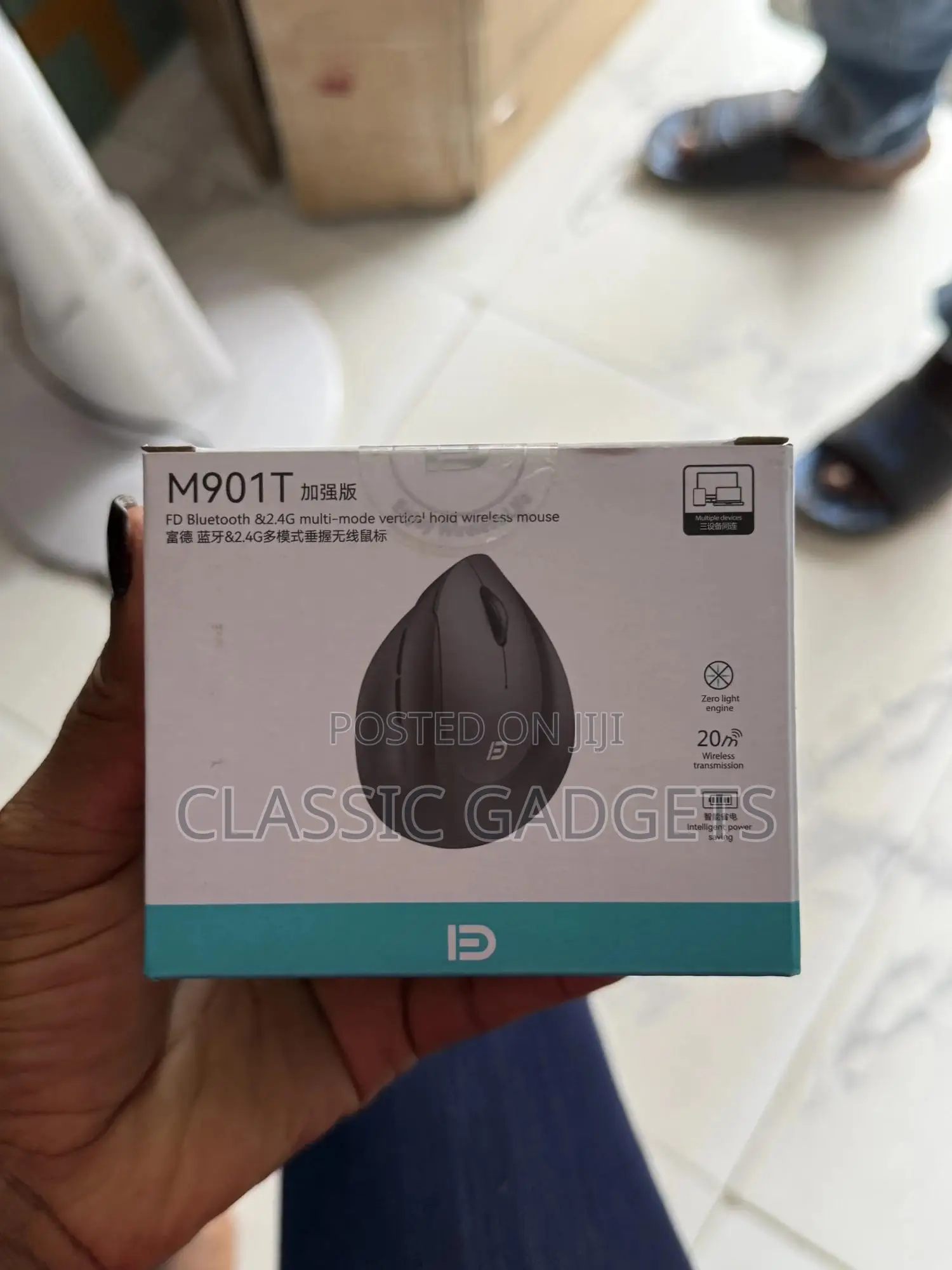 M901t Vertical Ergonomic Wireless Mouse