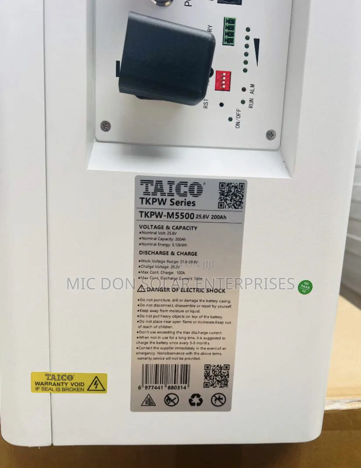 Taico 5kwh Lithium Battery