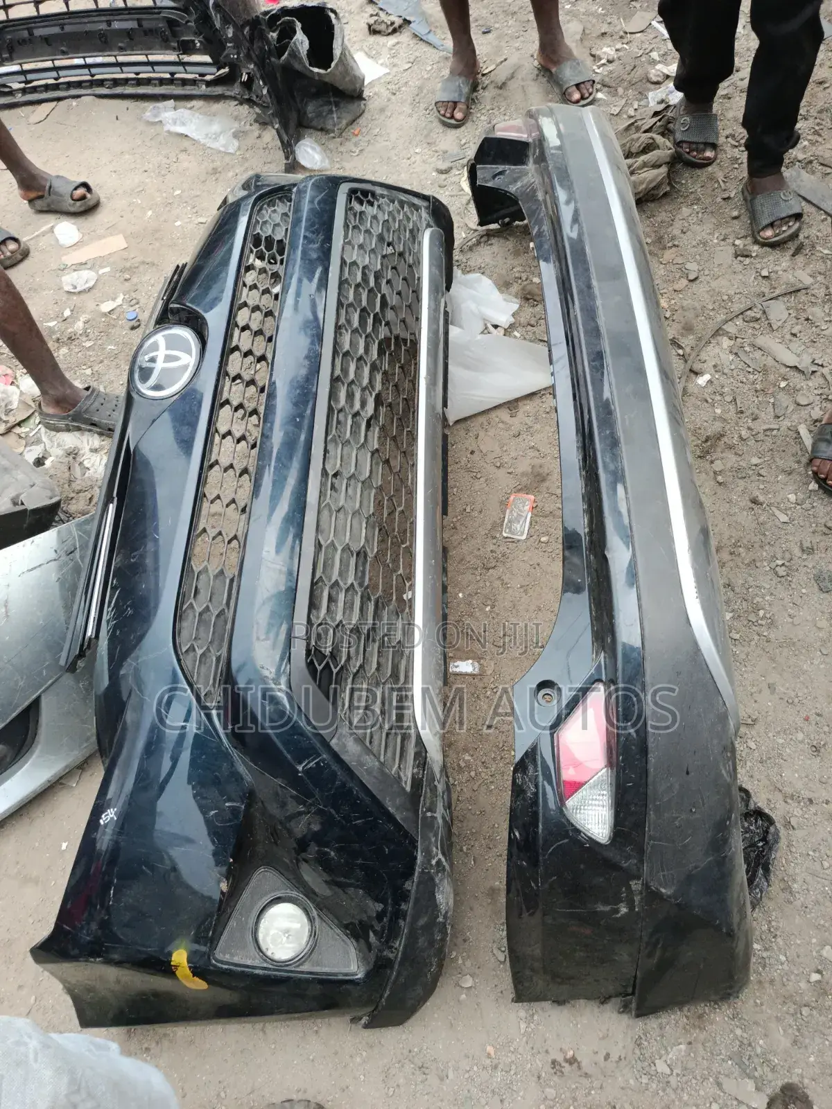 Complete Front and Back Bumper Rav4 2018 Model