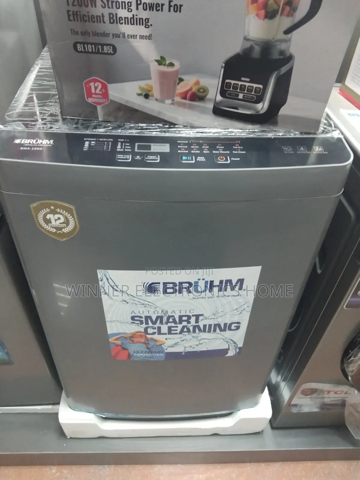 10kg Bruhm Top Loader Automatic Washing Machine