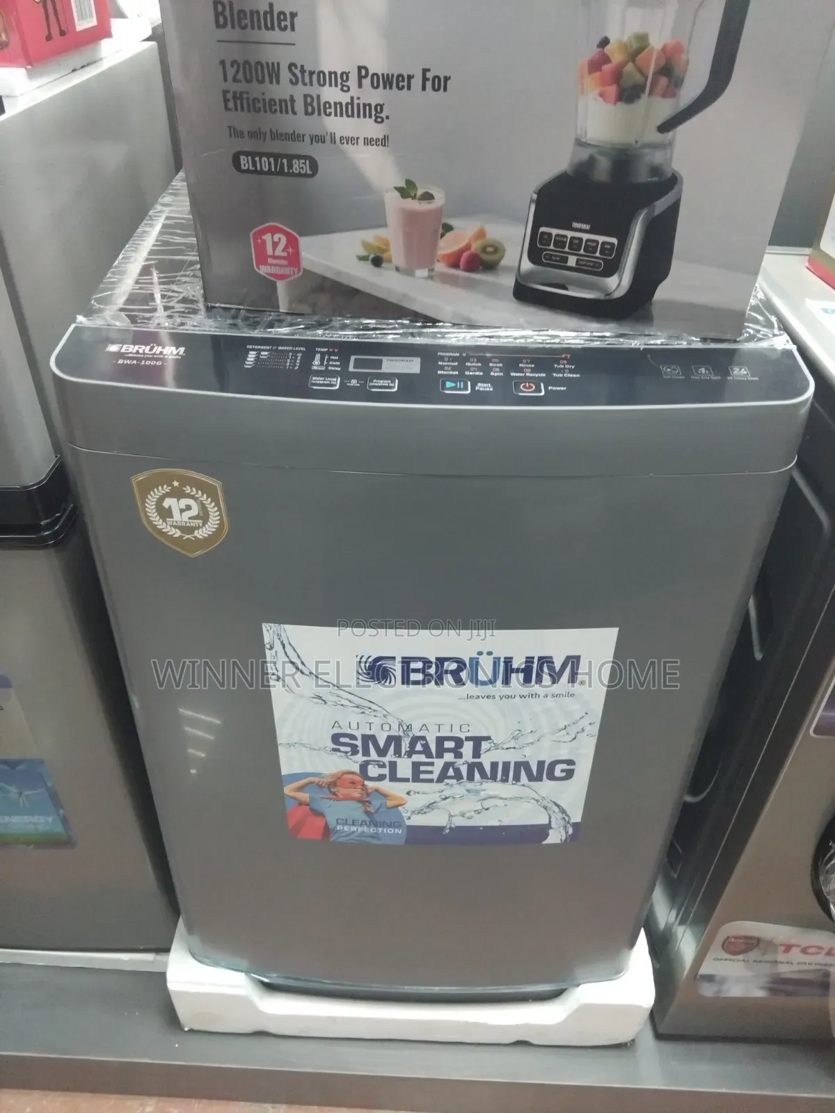 10kg Bruhm Top Loader Automatic Washing Machine