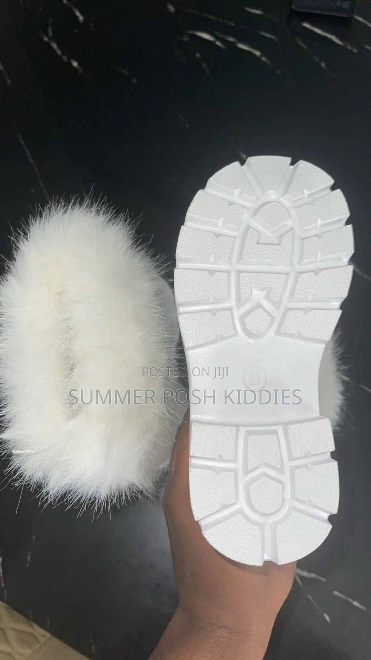 Children Fur Shoe