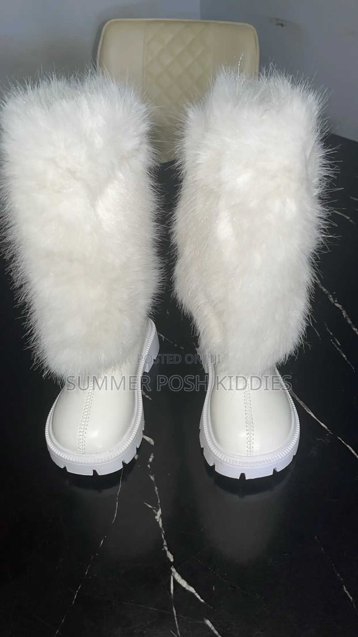 Children Fur Shoe
