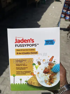 Jadens Fussypops Baby Cereals Oat and Carrot 6months Old 310g