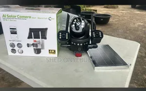 Complete 3lens PTZ Solar Camera