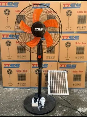 Solar Fan With Bulb