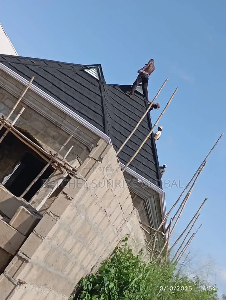 PVC Gutter and Shingles Design Available