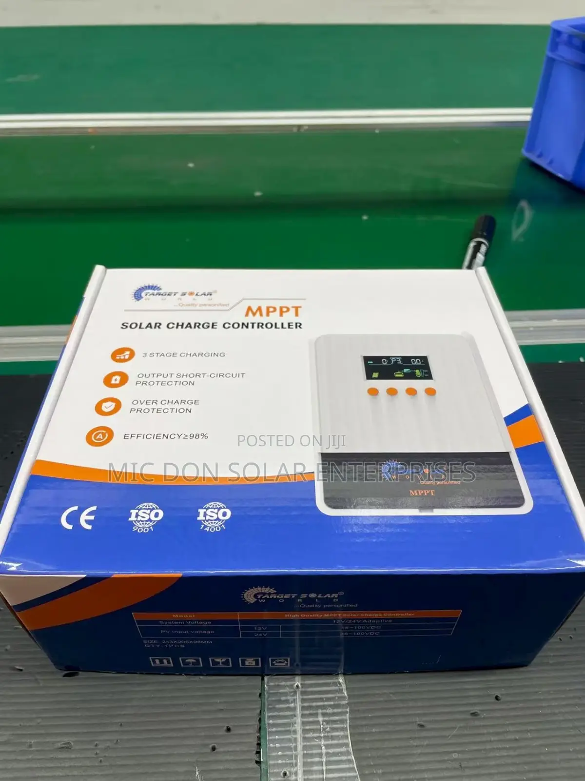 Target 40amps MPPT Charger Controller