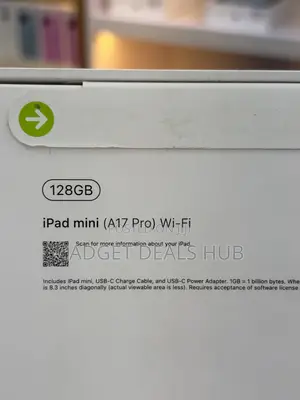 New Apple iPad mini (2024) 128 GB