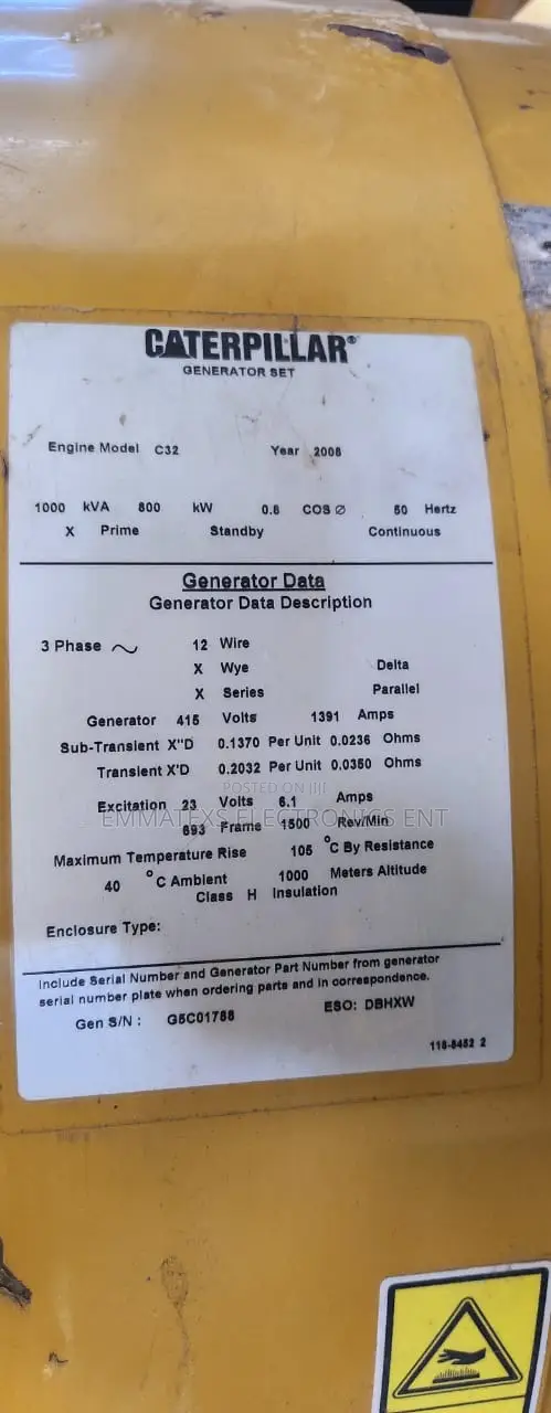 Caterpillars Diesel Engine Generator