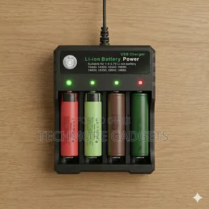4 Ports 18650 Battery Charger