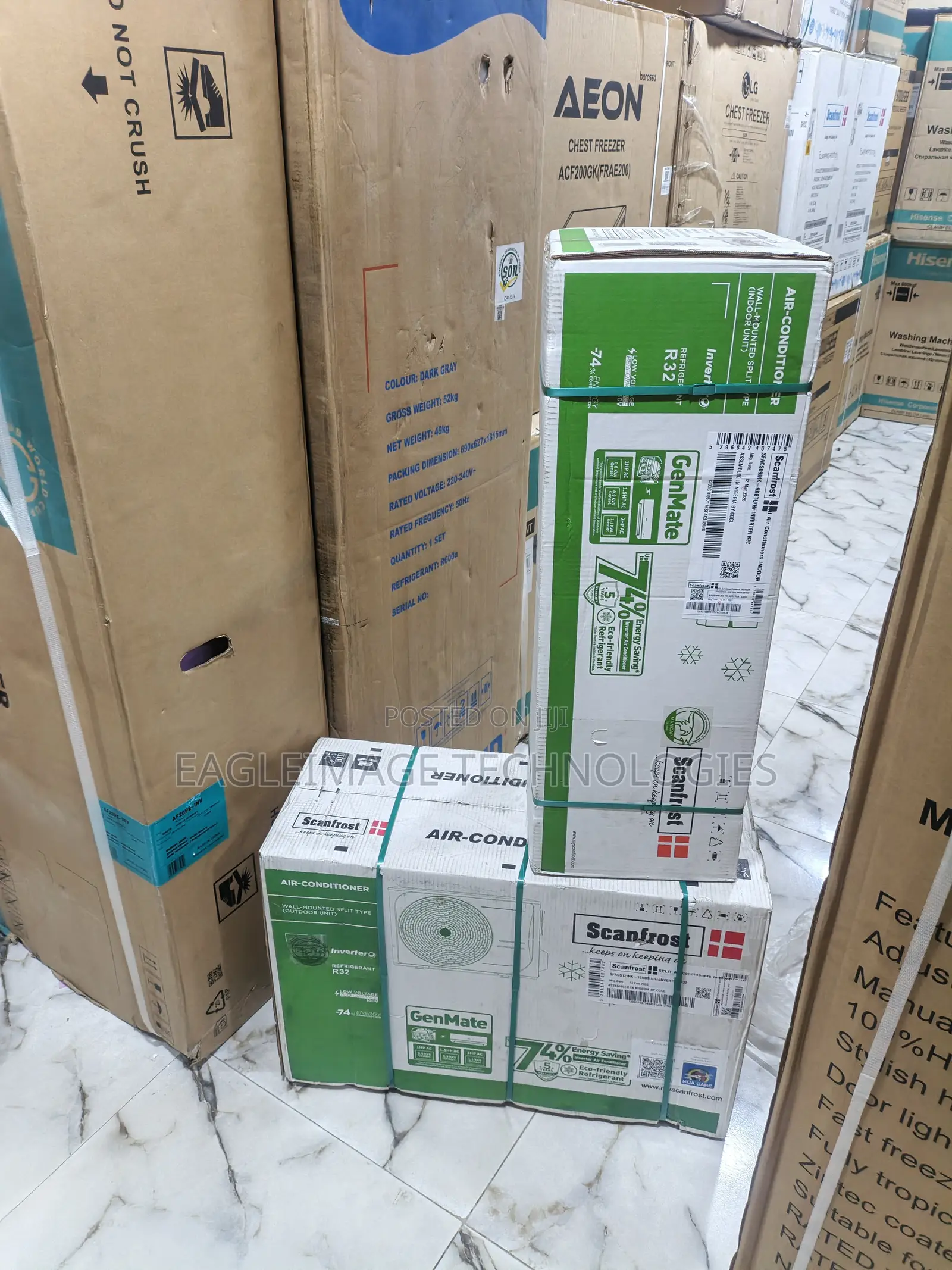 Scanfrost 1hp Ac – Smart Energy Technology
