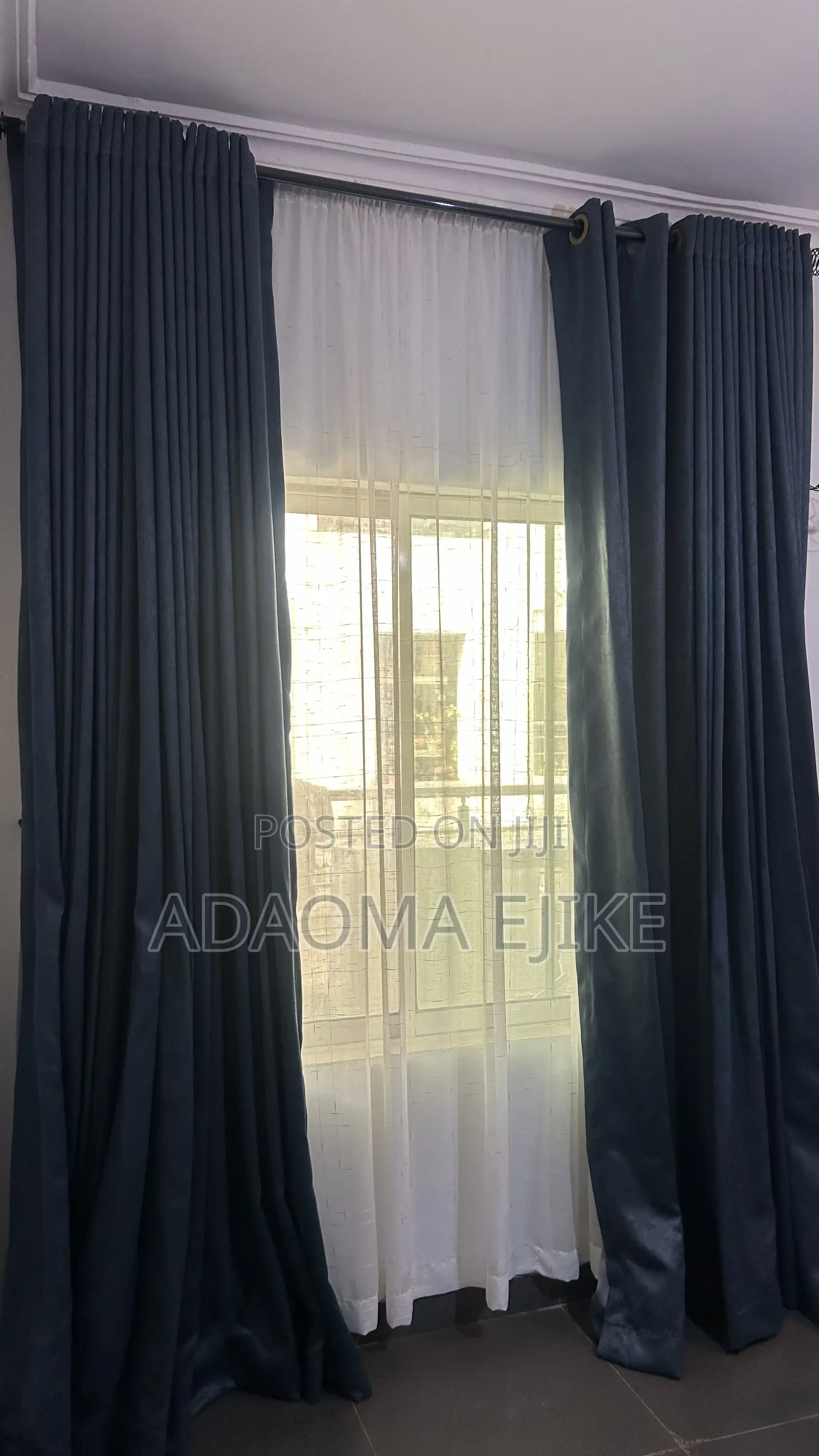 Living Teal Curtains