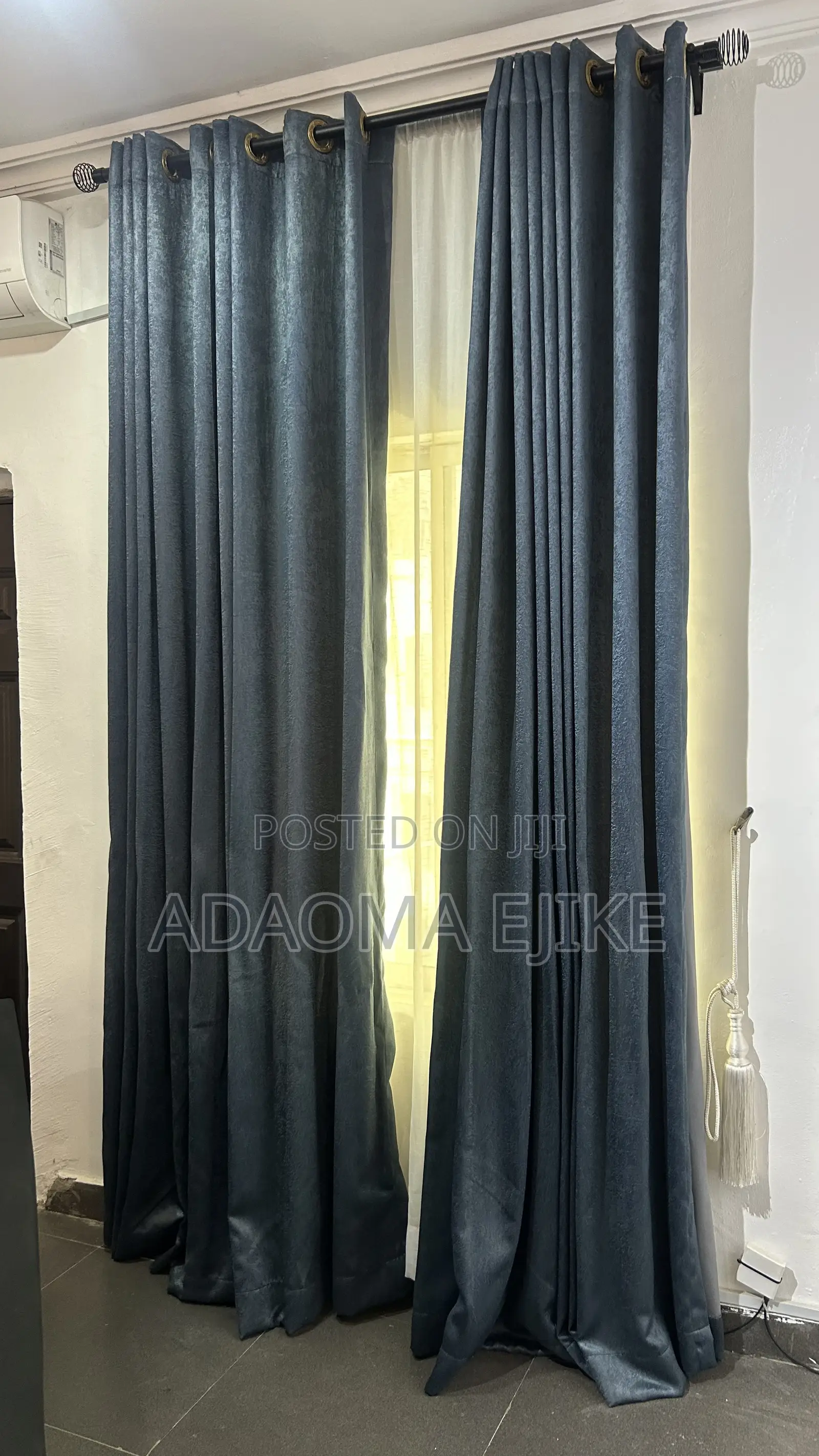Living Teal Curtains