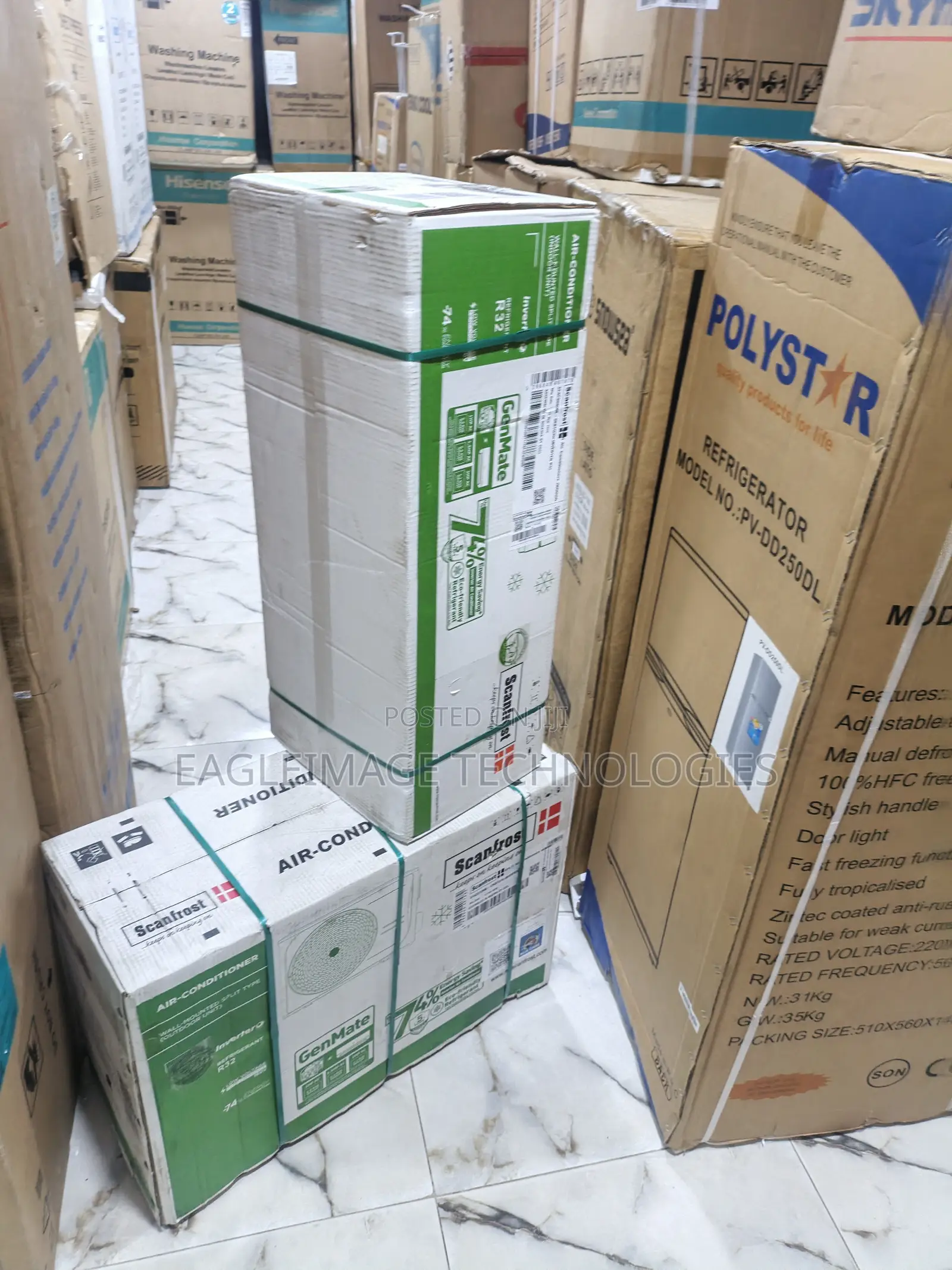 Scanfrost 1hp Ac – Low Electricity Consumption