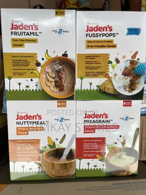 Jaden’S Mixagrain Multigrain Maize and Sweet Potatoes Baby Cereal 310g
