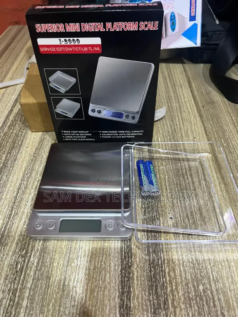 3000g/0.1g Mini Platform Scale