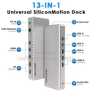Wavlink USB 4 Docking Station 40gbps, Single /Triple Monitor