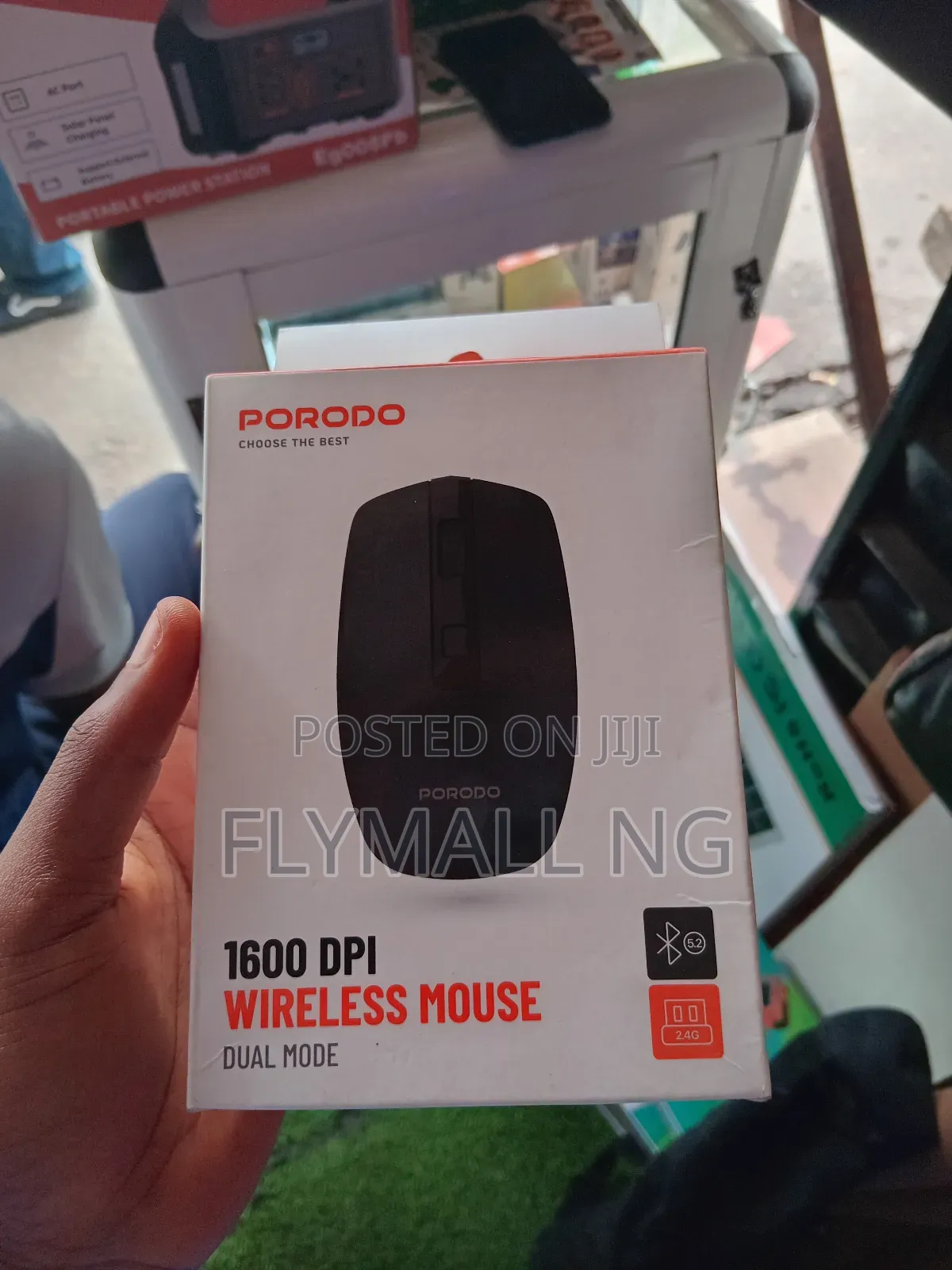 Porodo 1600 Dpi Dual Mode Wireless Mouse