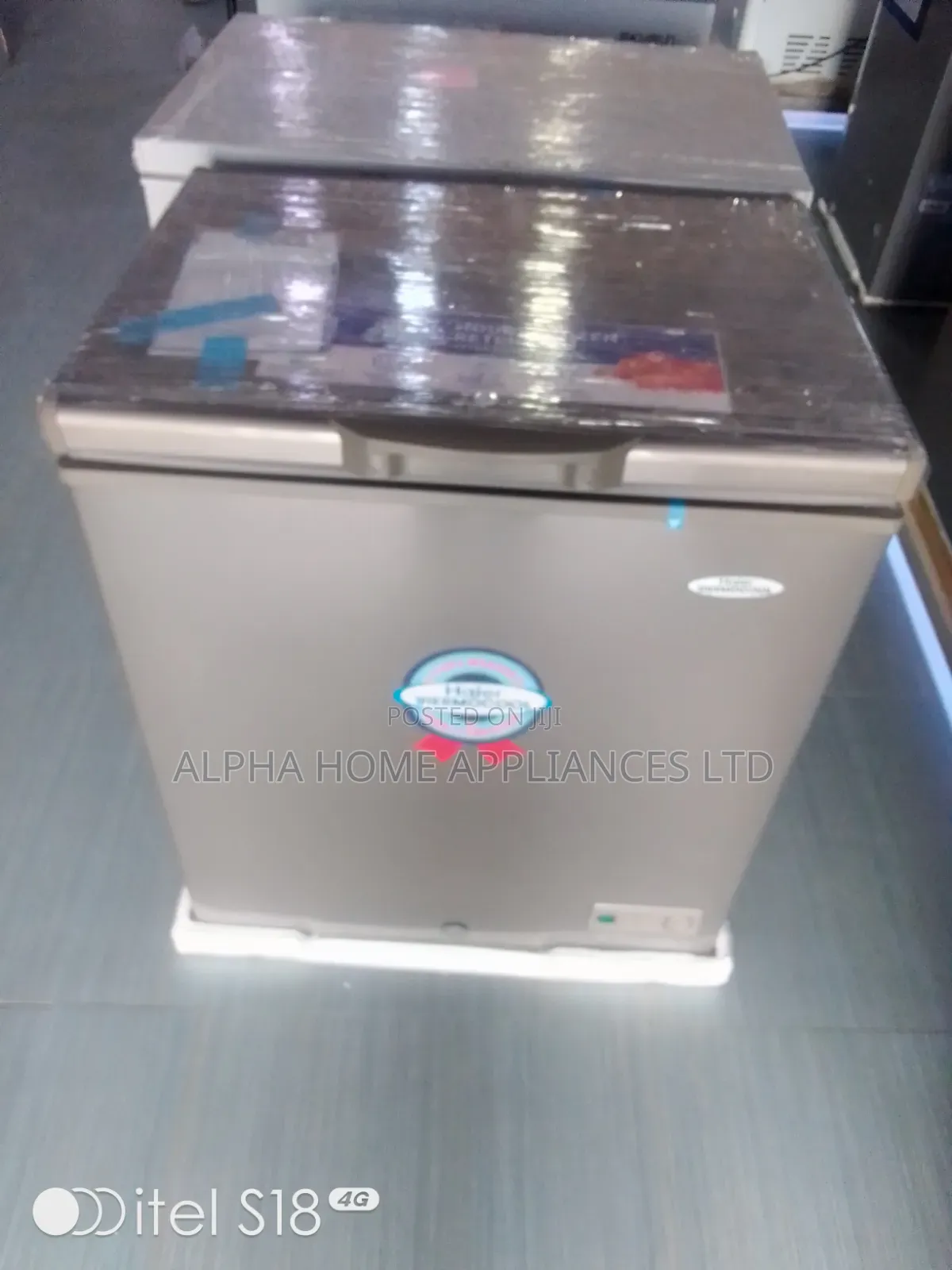 Haier Thermocool Inverter Chest Freezer 146 Litres Silver Colour
