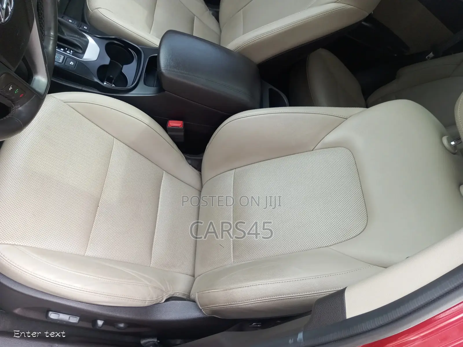 Hyundai Santa Fe 2017 Red