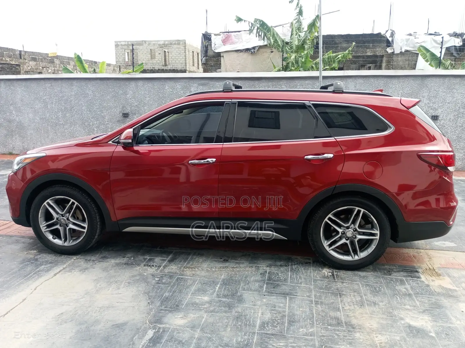 Hyundai Santa Fe 2017 Red
