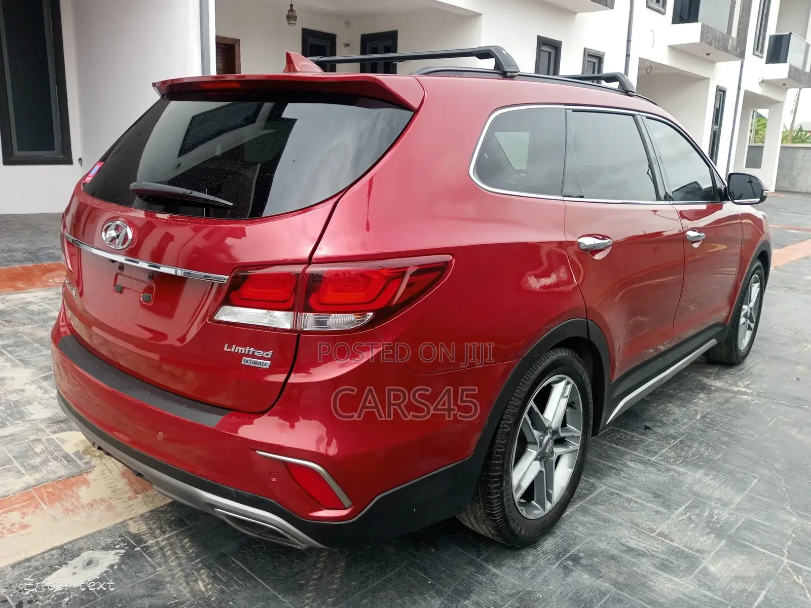 Hyundai Santa Fe 2017 Red