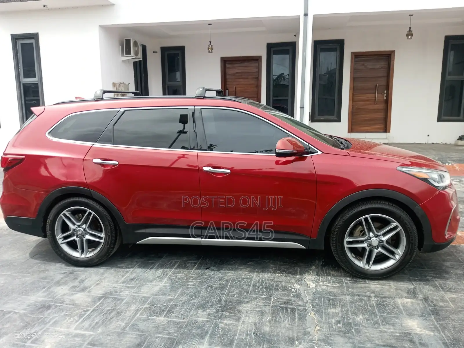 Hyundai Santa Fe 2017 Red