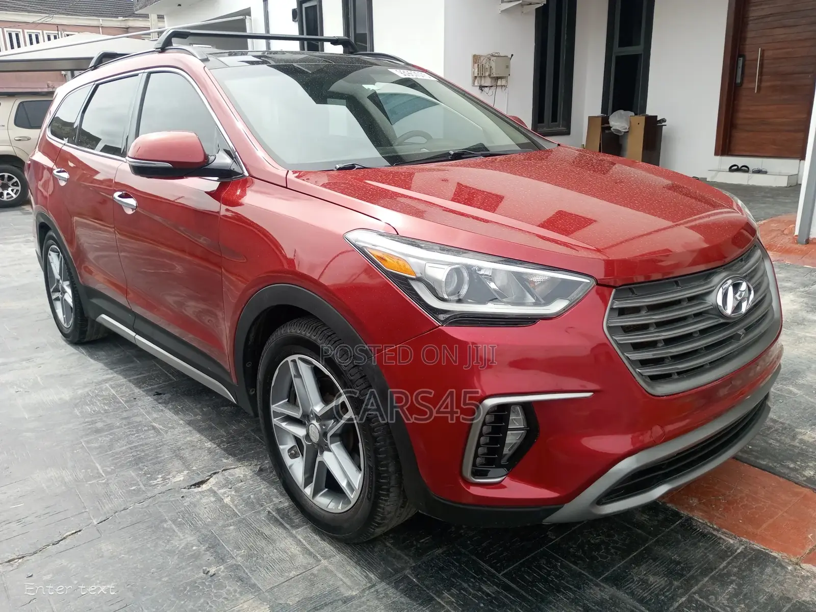 Hyundai Santa Fe 2017 Red