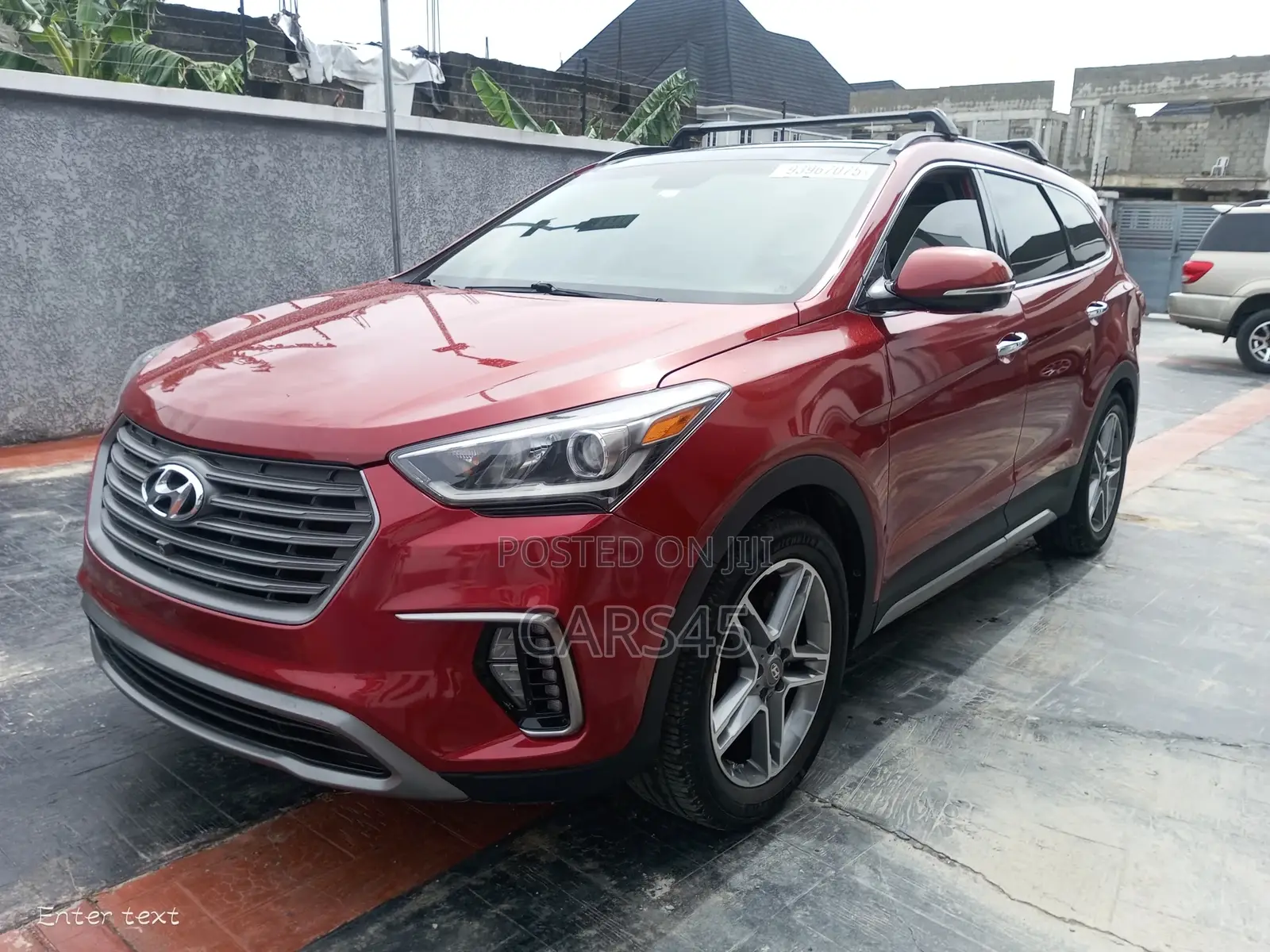 Hyundai Santa Fe 2017 Red