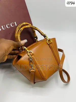 Gucci Mini Bamboo Top Handle Tote Bag.