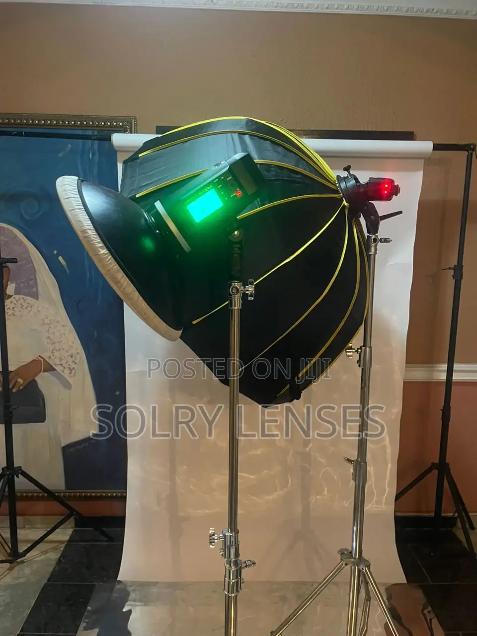 Full Studio Setup, Backdrops, Softbox, Ad600, Ad200, Mylar, For Rents