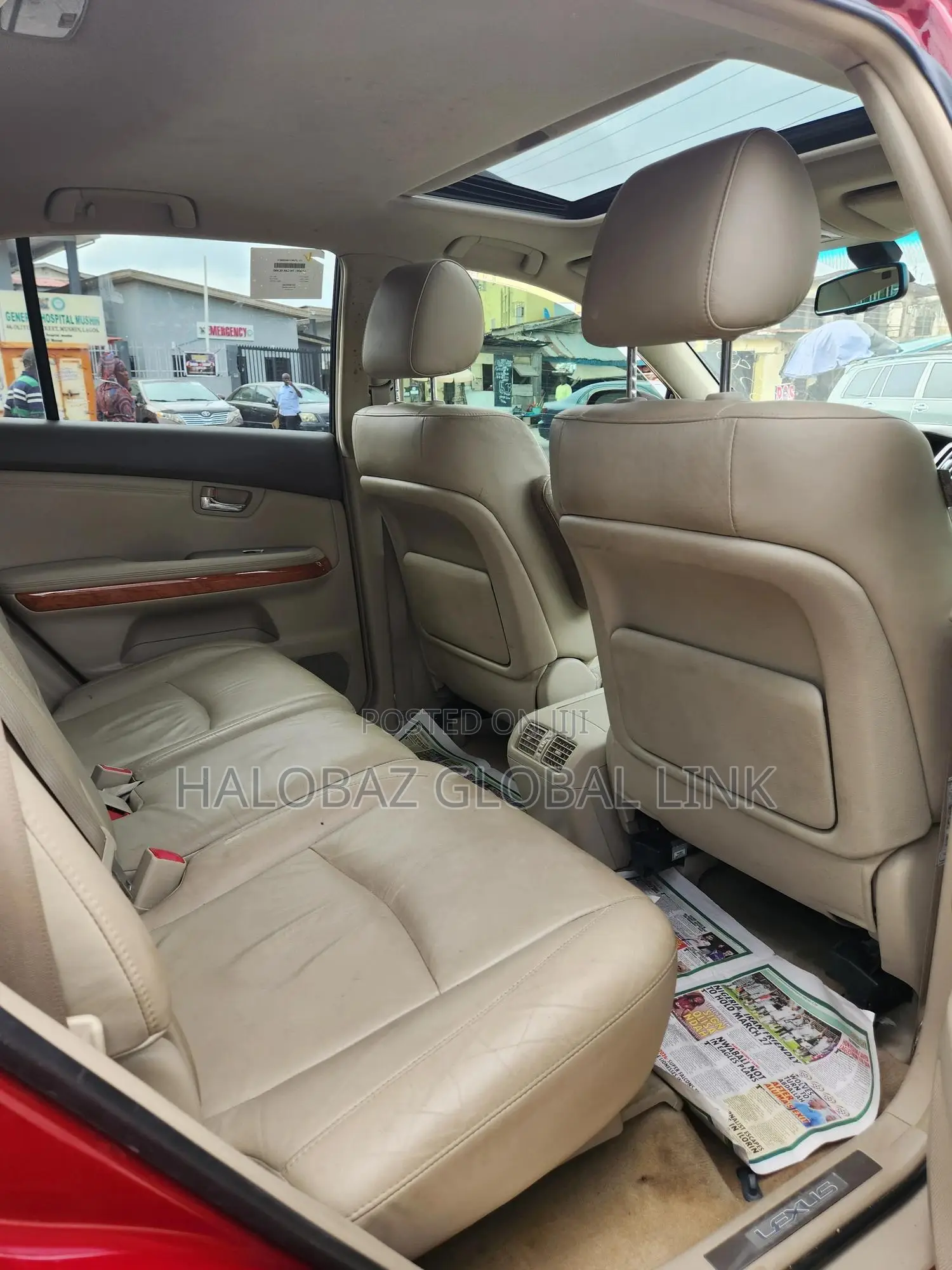 Lexus RX 2009 Red
