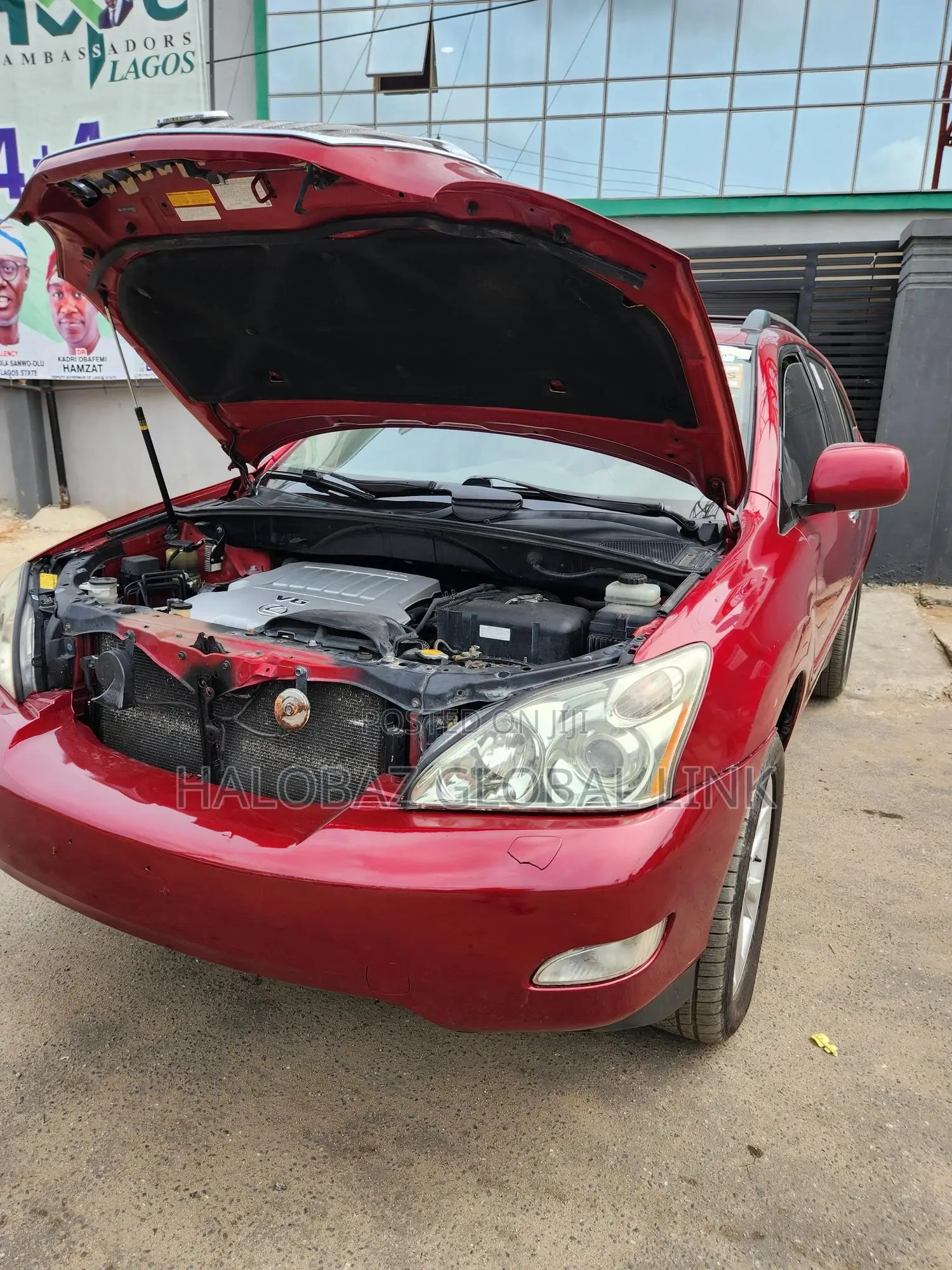 Lexus RX 2009 Red