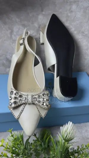 Closed Toe Box Low Heel Shoe
