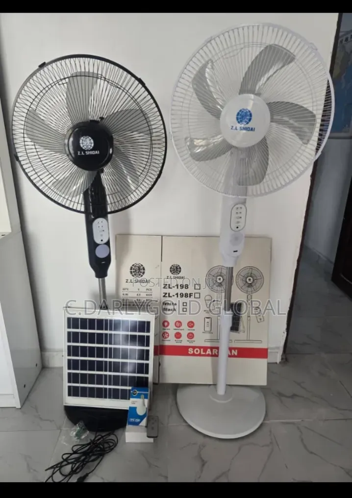 Elshadi 16inches Solar Fan